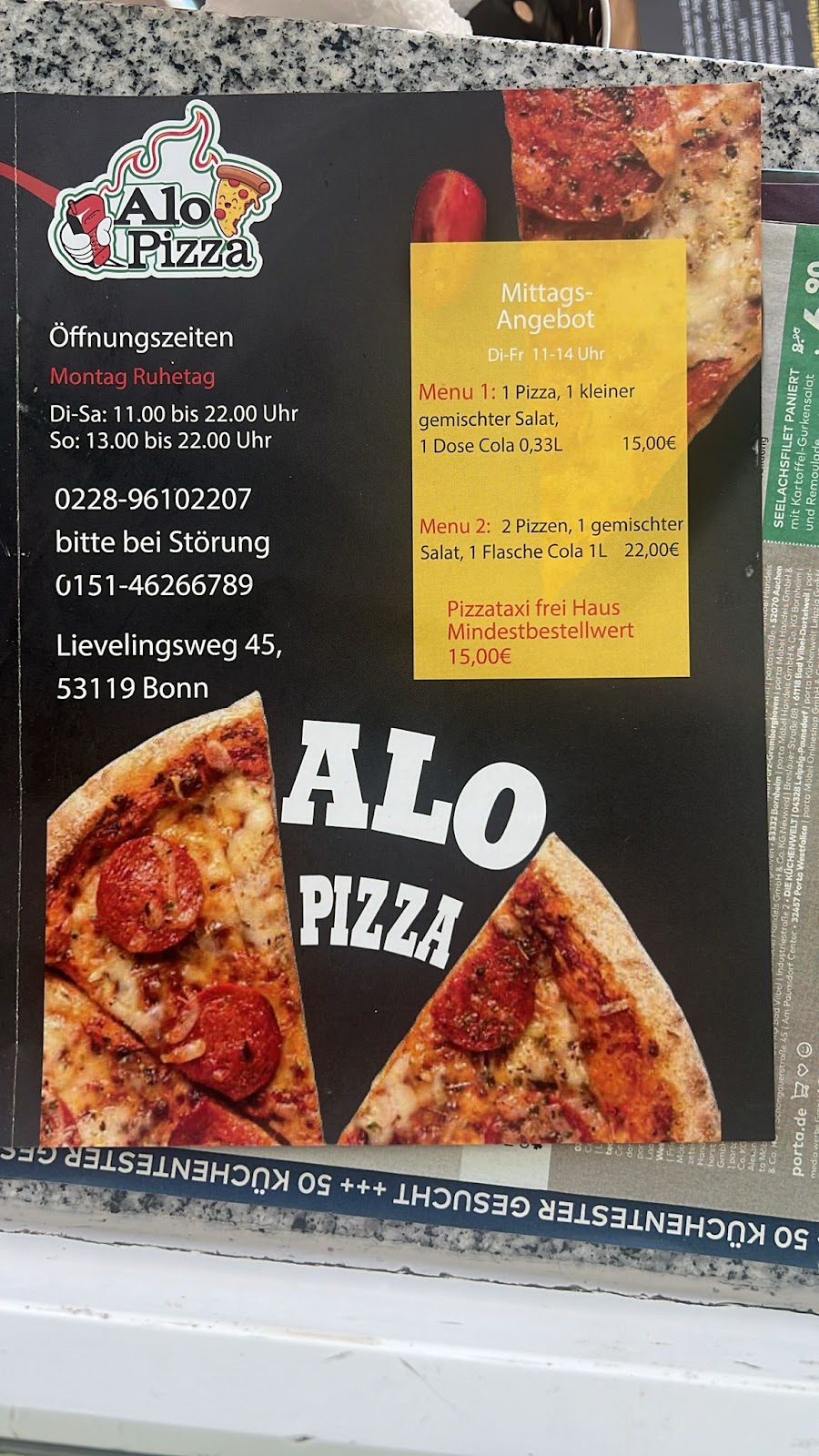 Alo Pizza | Best Pizza in Bonn